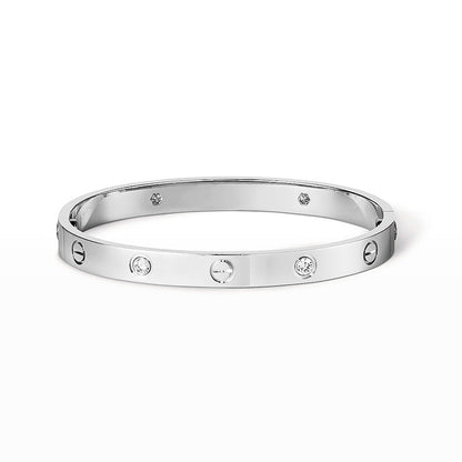 [Polaidi Jewelry]LOVE BRACELET 6.1MM 4 DIAMONDS