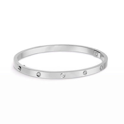 [：Polaidi Jewelry]LOVE BRACELET 3.65MM 6 DIAMONDS