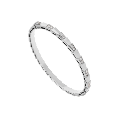 [：Polaidi]SERPENTI BRACELET SILVER DIAMOND