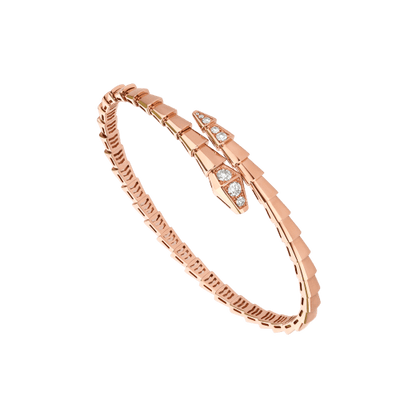 [：Polaidi]SERPENTI BRACELET DIAMONDS PINK GOLD