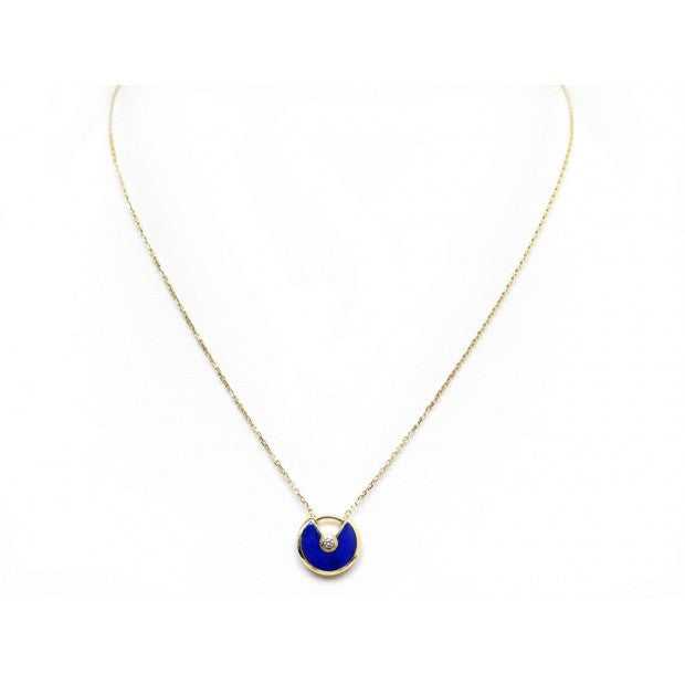 [：Polaidi Jewelry]アミュレット ローズゴールド アゲートネックレス