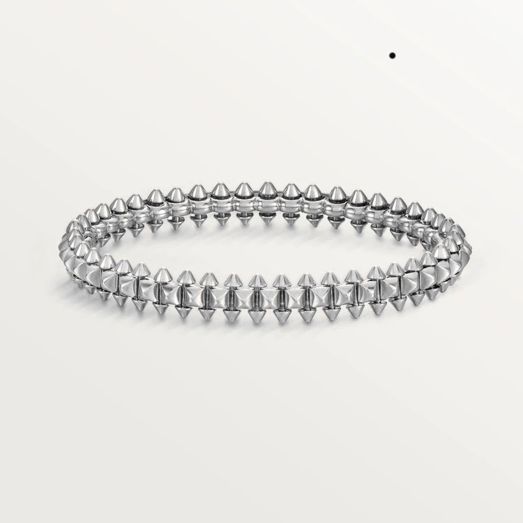 [：Polaidi Jewelry]CLASH SILVER BRACELET