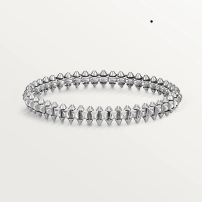 [：Polaidi Jewelry]CLASH SILVER BRACELET