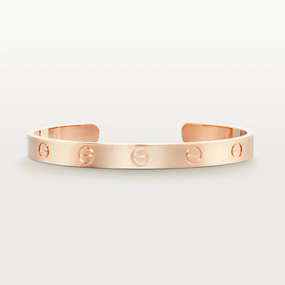 [Polaidi Jewelry]LOVE BRACELET 6.1MM OPEN CUFF