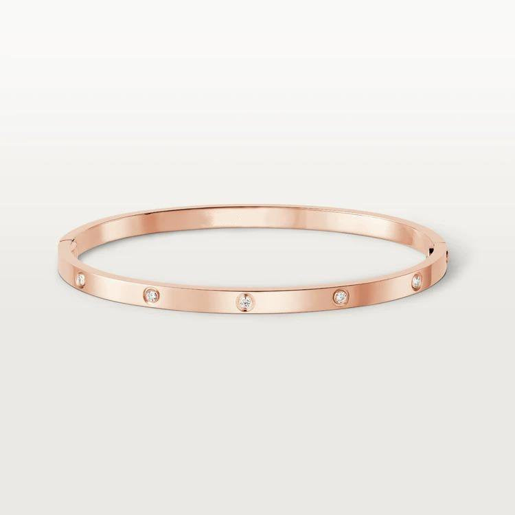 [Polaidi Jewelry]LOVE BRACELET 3.65MM 10 DIAMONDS