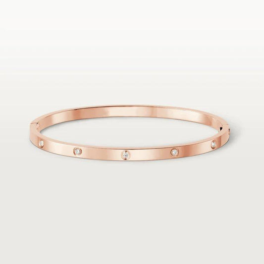 [Polaidi Jewelry]LOVE BRACELET 3.65MM 10 DIAMONDS