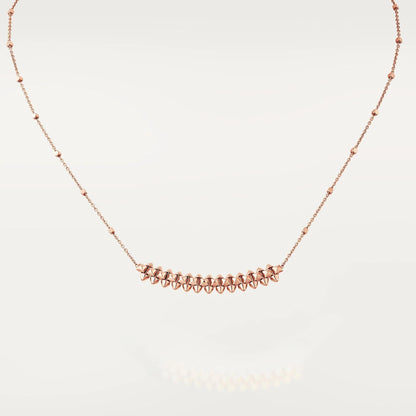 [：Polaidi Jewelry]CLASH PINK GOLD NECKLACE