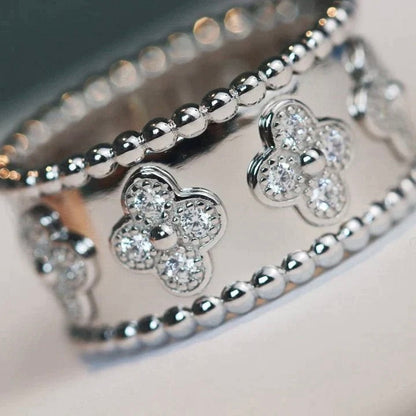 [：Polaidi Jewelry]CLOVER カレイドスコープリング 10MM