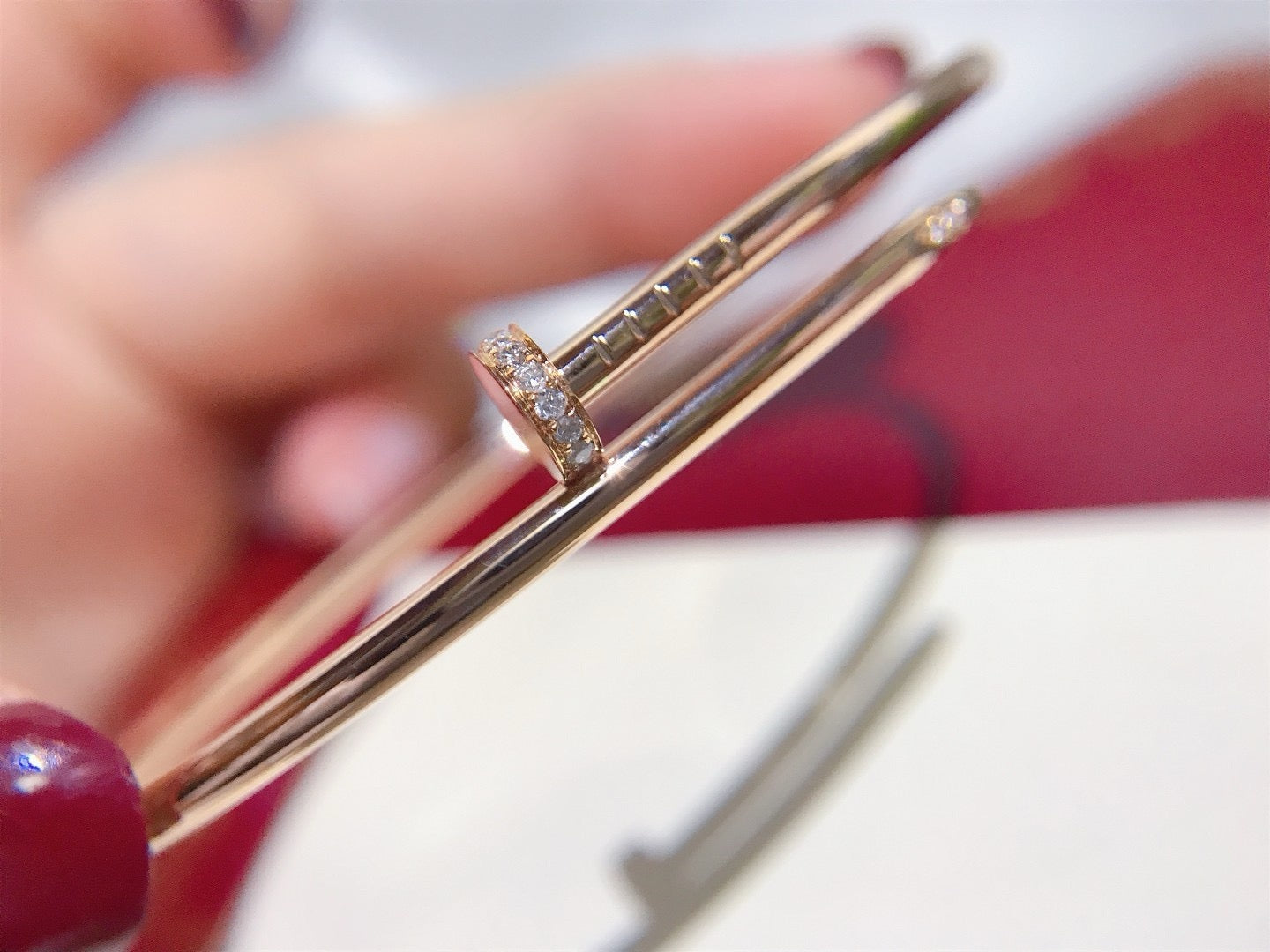[Polaidi Jewelry]JUSTE BRACELET 2.5MM DIAMONDS
