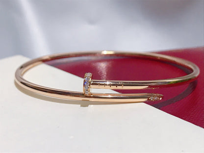 [：Polaidi Jewelry]JUSTE BRACELET 2.5MM DIAMONDS