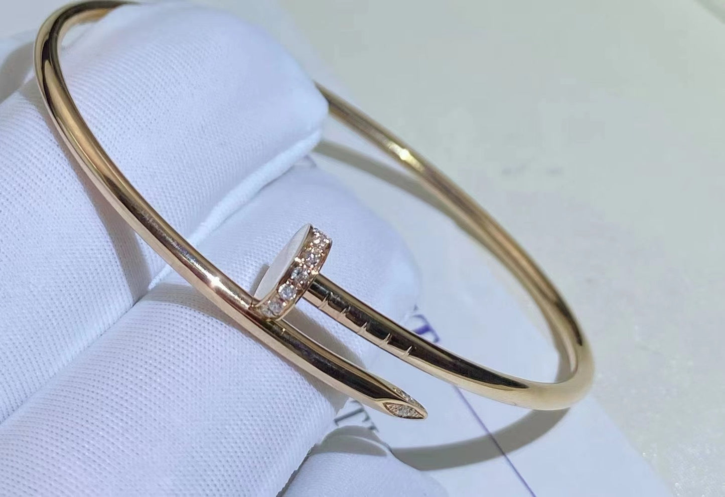 [：Polaidi Jewelry]JUSTE BRACELET 2.5MM DIAMONDS