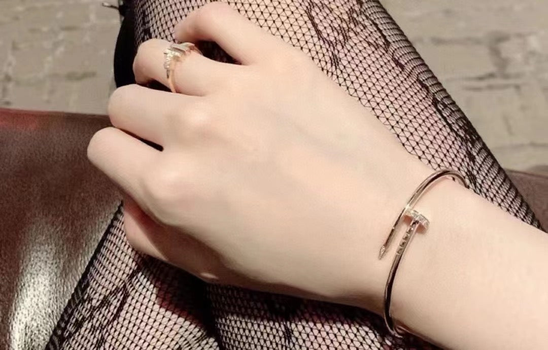 [：Polaidi Jewelry]JUSTE BRACELET 2.5MM DIAMONDS