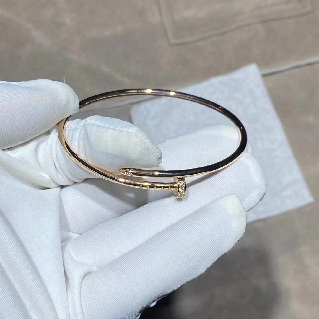 [：Polaidi Jewelry]JUSTE BRACELET 2.5MM DIAMONDS