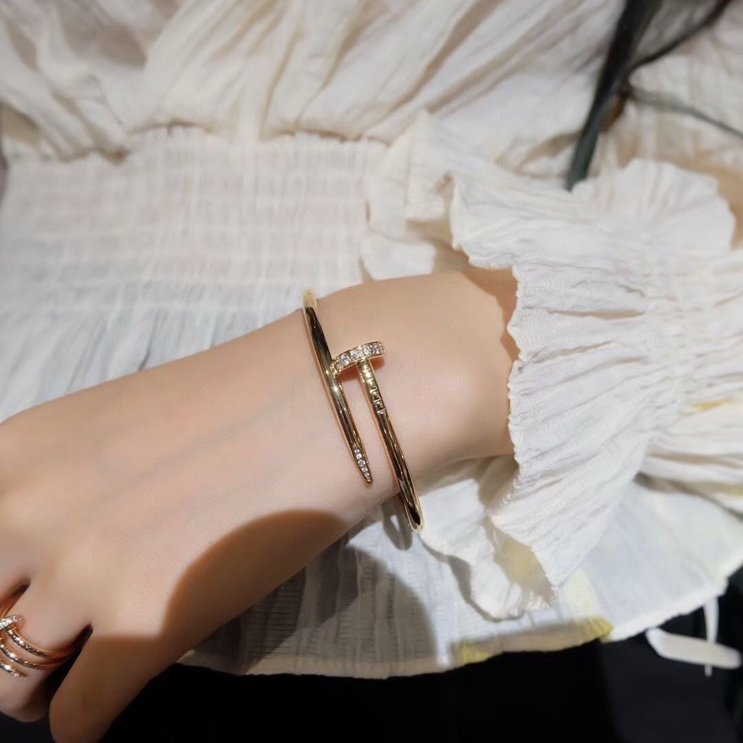 [：Polaidi Jewelry]JUSTE BRACELET 3.5MM DIAMONDS