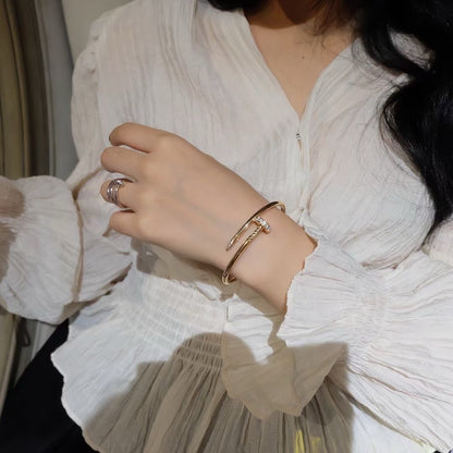 [：Polaidi Jewelry]JUSTE BRACELET 3.5MM DIAMONDS