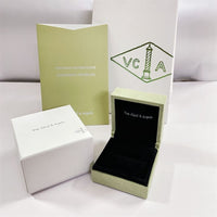 [Perlaura Schmuck] VA Kleeblatt Armband Halskette Ring Box Geschenktasche