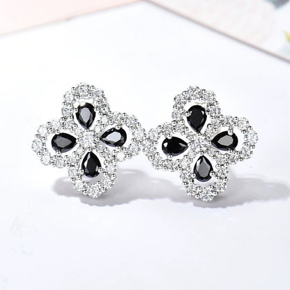[Polaidi Jewelry]LOOP EARRINGS FULL MOTIF DIAMOND 16MM