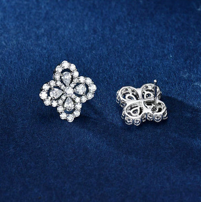 [Polaidi Jewelry]LOOP EARRINGS FULL MOTIF DIAMOND 16MM
