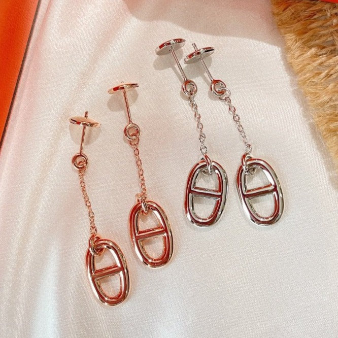 [Polaidi Jewelry]CHAINE TASSEL EARRINGS