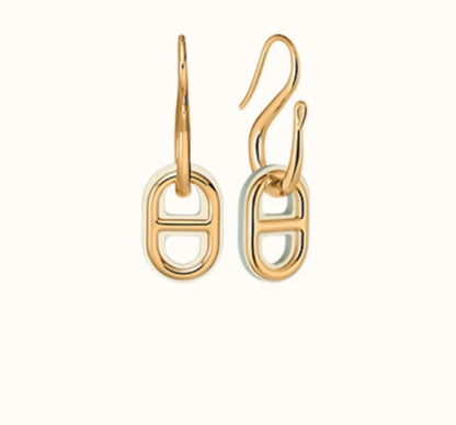 [：Polaidi Jewelry]HM O'MAILLON GOLD EARRINGS