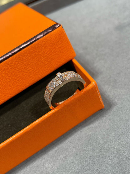 [Polaidi Jewelry]KELLY PINK GOLD DIAMOND RING