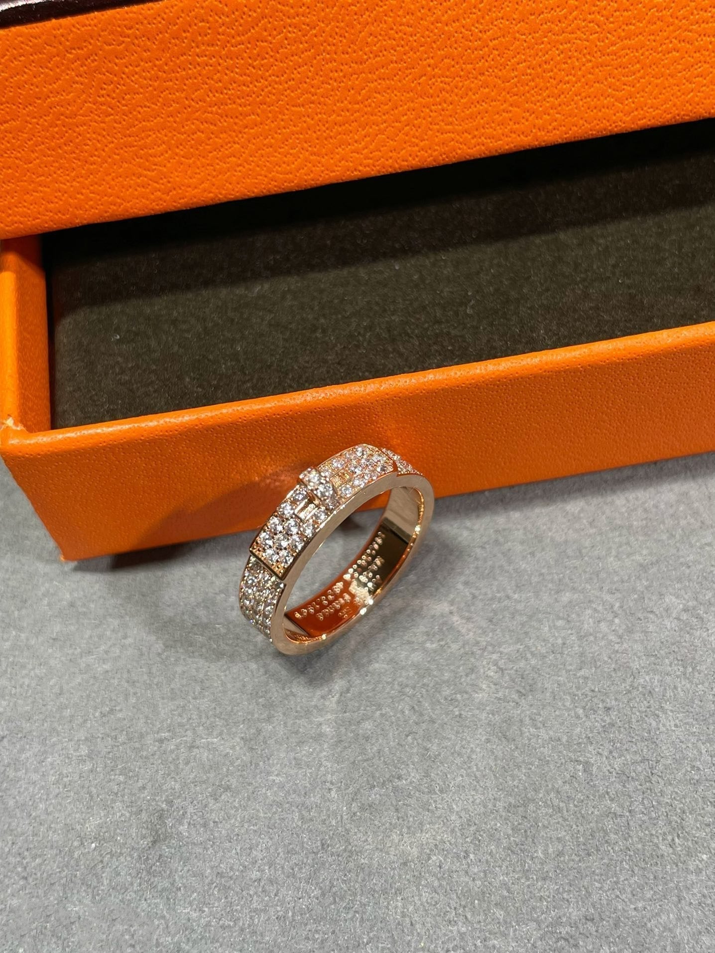 [Polaidi Jewelry]KELLY PINK GOLD DIAMOND RING