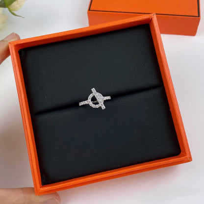 [Polaidi Jewelry]ECHAPPEE RING SILVER DIAMOND
