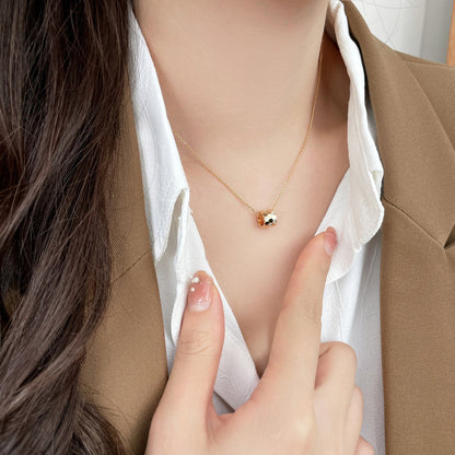 [：Polaidi Jewelry]BEE ミニペンダント ダイヤモンドネックレス