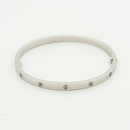 [Polaidi Jewelry]LOVE BRACELET 3.65MM 10 DIAMONDS