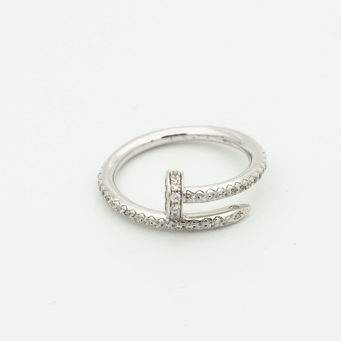[：Polaidi Jewelry]ジュストリング 1.8mm シルバー ダイヤモンド