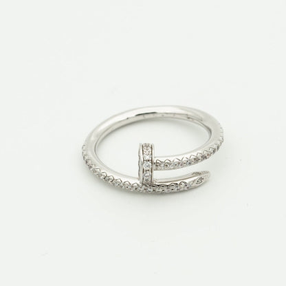 [：Polaidi Jewelry]ジュストリング 1.8mm シルバー ダイヤモンド