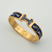 [Perlaura Jewelry ]H BRACELET BLUE CERAMIC