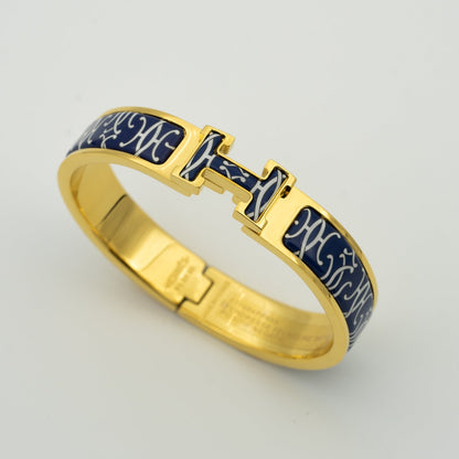 [：Polaidi Jewelry]H BRACELET BLACK MULTICOLOR