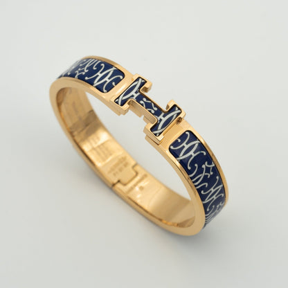 [：Polaidi Jewelry]H BRACELET BLACK MULTICOLOR