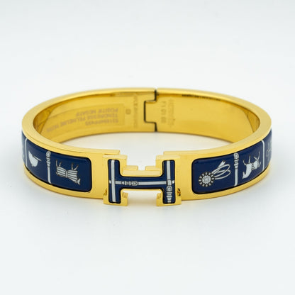 [：Polaidi Jewelry]H BRACELET BLUE CERAMIC