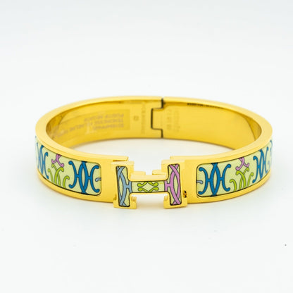 [Polaidi Jewelry]H BRACELET BEIGE MULTICOLOR