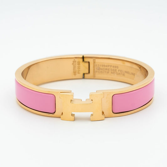 [Polaidi Jewelry]H PINK BRACELET
