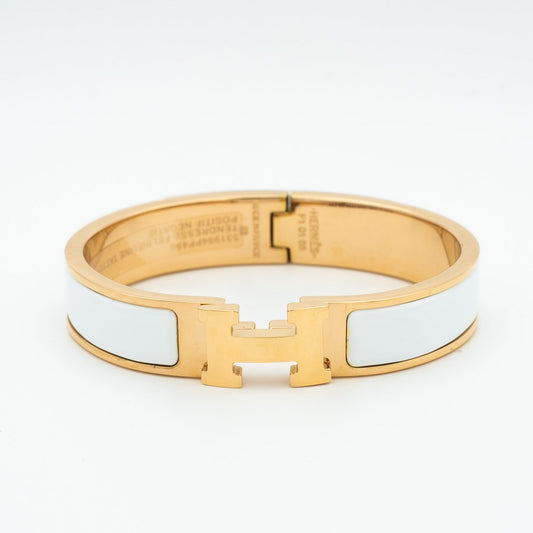 [Polaidi Jewelry]H WHITE BRACELET
