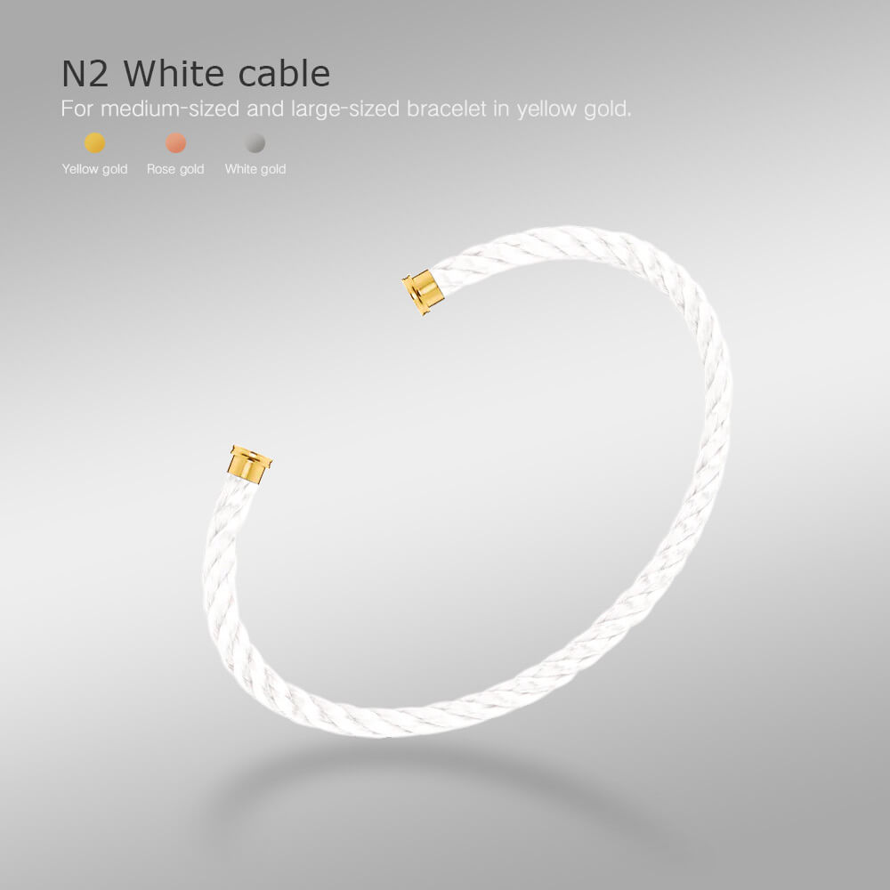 [Polaidi Jewelry]FORCE SERIES BRACELET CABLES 50 CHOICES (DIY SELECTION)