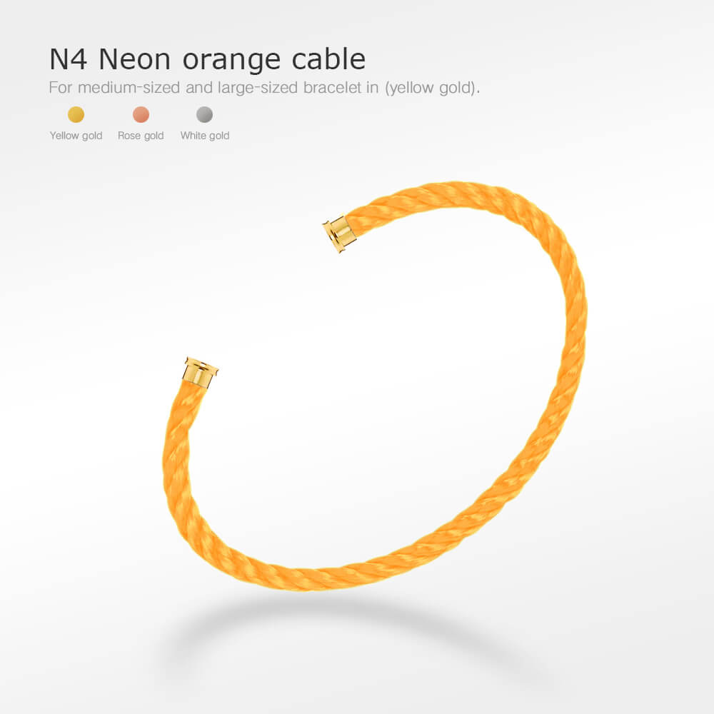 [：Polaidi Jewelry]FORCE SERIES BRACELET CABLES 50 CHOICES (DIY SELECTION)