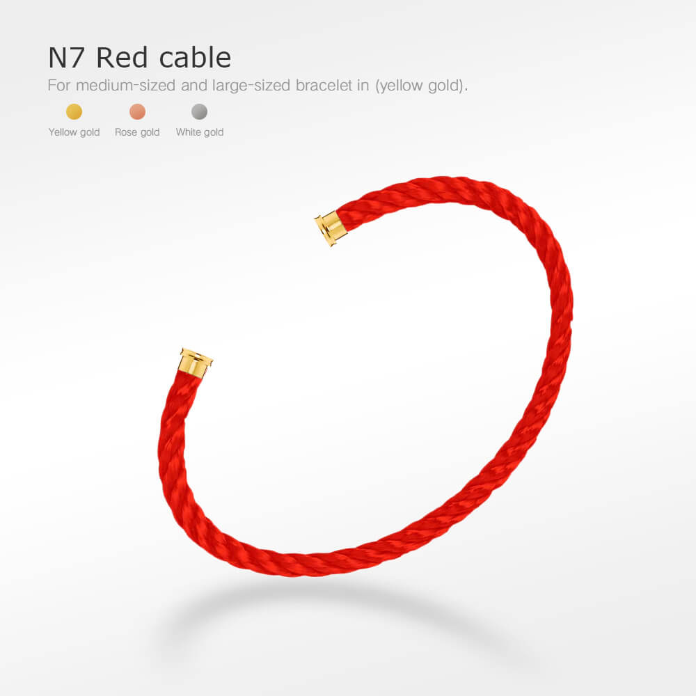 [Polaidi Jewelry]FORCE SERIES BRACELET CABLES 50 CHOICES (DIY SELECTION)