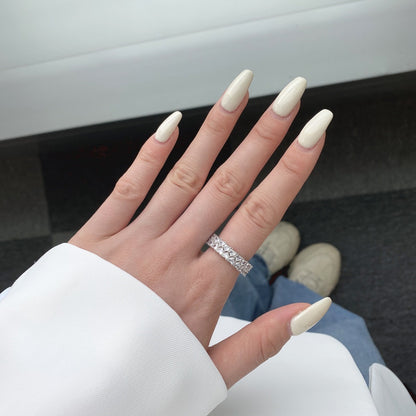 [Polaidi Jewelry]Sparkling Full Heart Ring