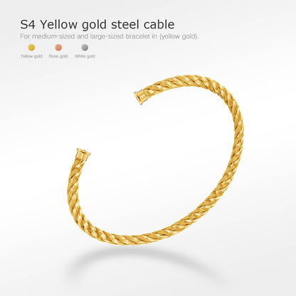 [：Polaidi Jewelry]FORCE SERIES BRACELET CABLES 50 CHOICES (DIY SELECTION)