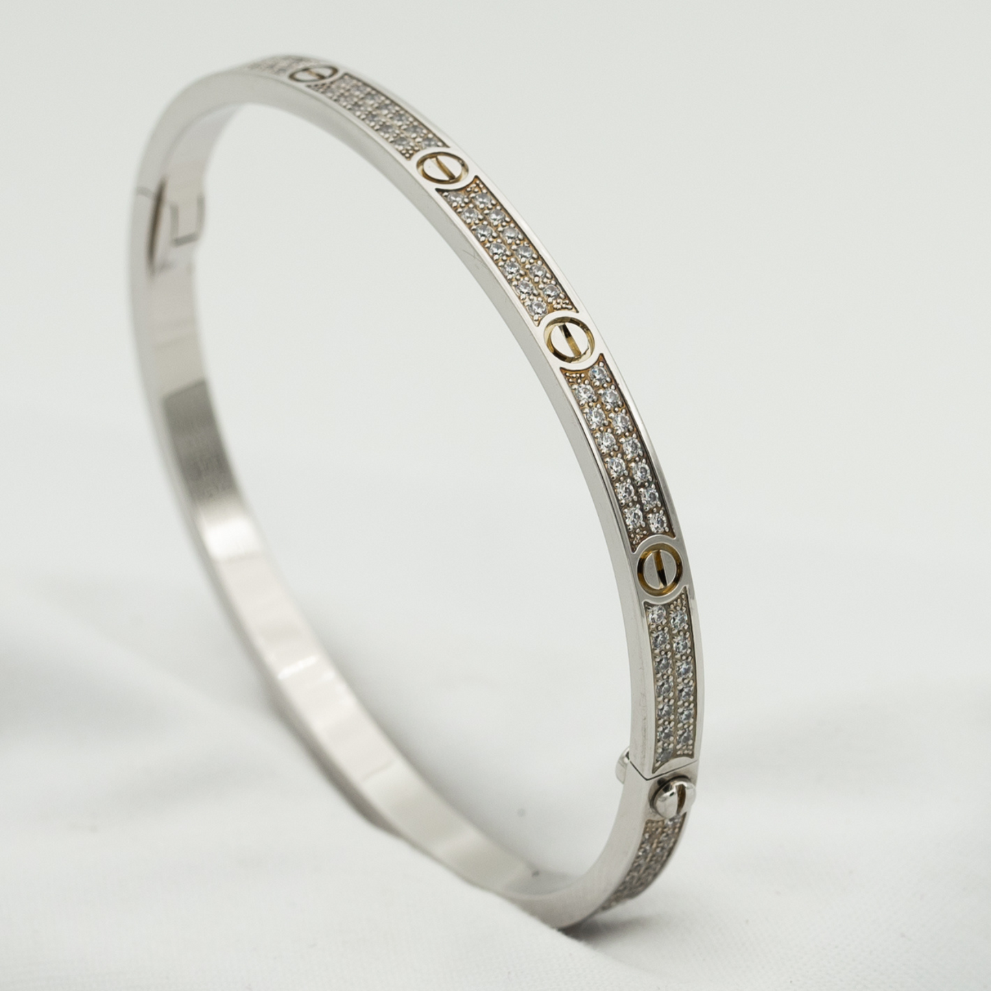[：Polaidi Jewelry]LOVE BRACELET 3.65MM DIAMOND-PAVED