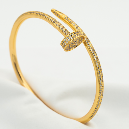 [：Polaidi Jewelry]JUSTE BRACELET 3.5MM ALL DIAMONDS