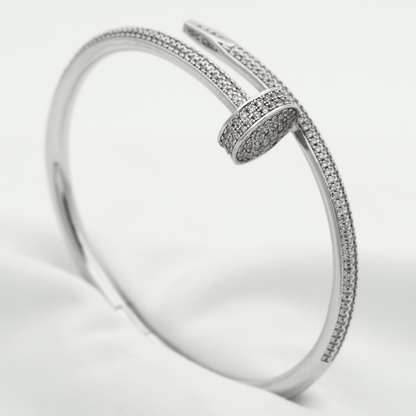 [：Polaidi Jewelry]JUSTE BRACELET 3.5MM ALL DIAMONDS
