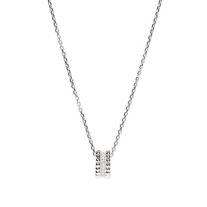 [：Polaidi Jewelry]ペルレ ダイヤモンドネックレス