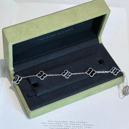 [Polaidi Jewelry] CLOVER 5 MOTIF PULSAR STONE BRACELET COLLECTION