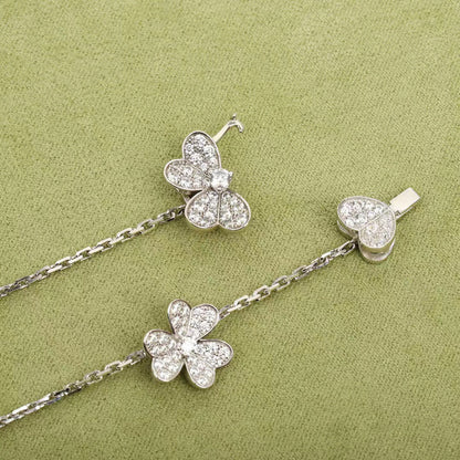 [Polaidi Jewelry]FRIVOLE SILVER 9 FLOWERS NECKLACE