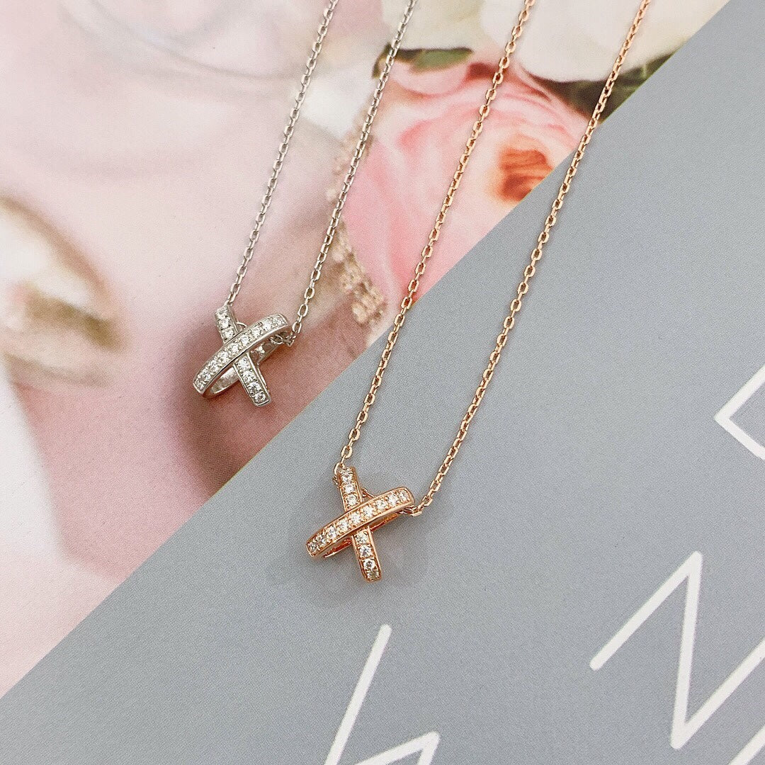 [:Polaidi Jewelry]JEUX DE DIAMOND NECKLACE